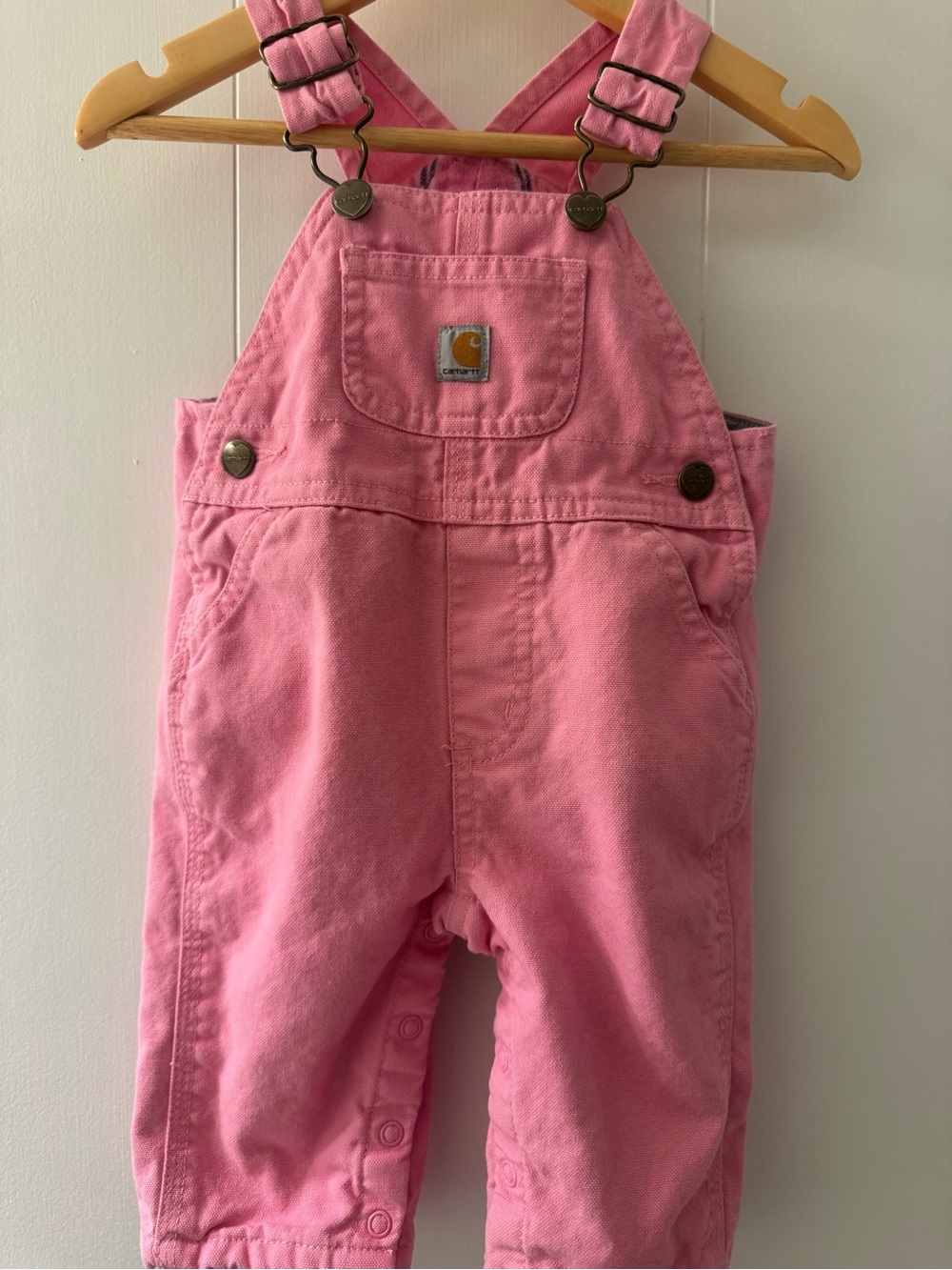 Carhartt Loose Fit Plaid Lined Bib Overall